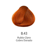 TINTE HYPERTONE 8.43 RUBIO CLARO COBRE DORADO